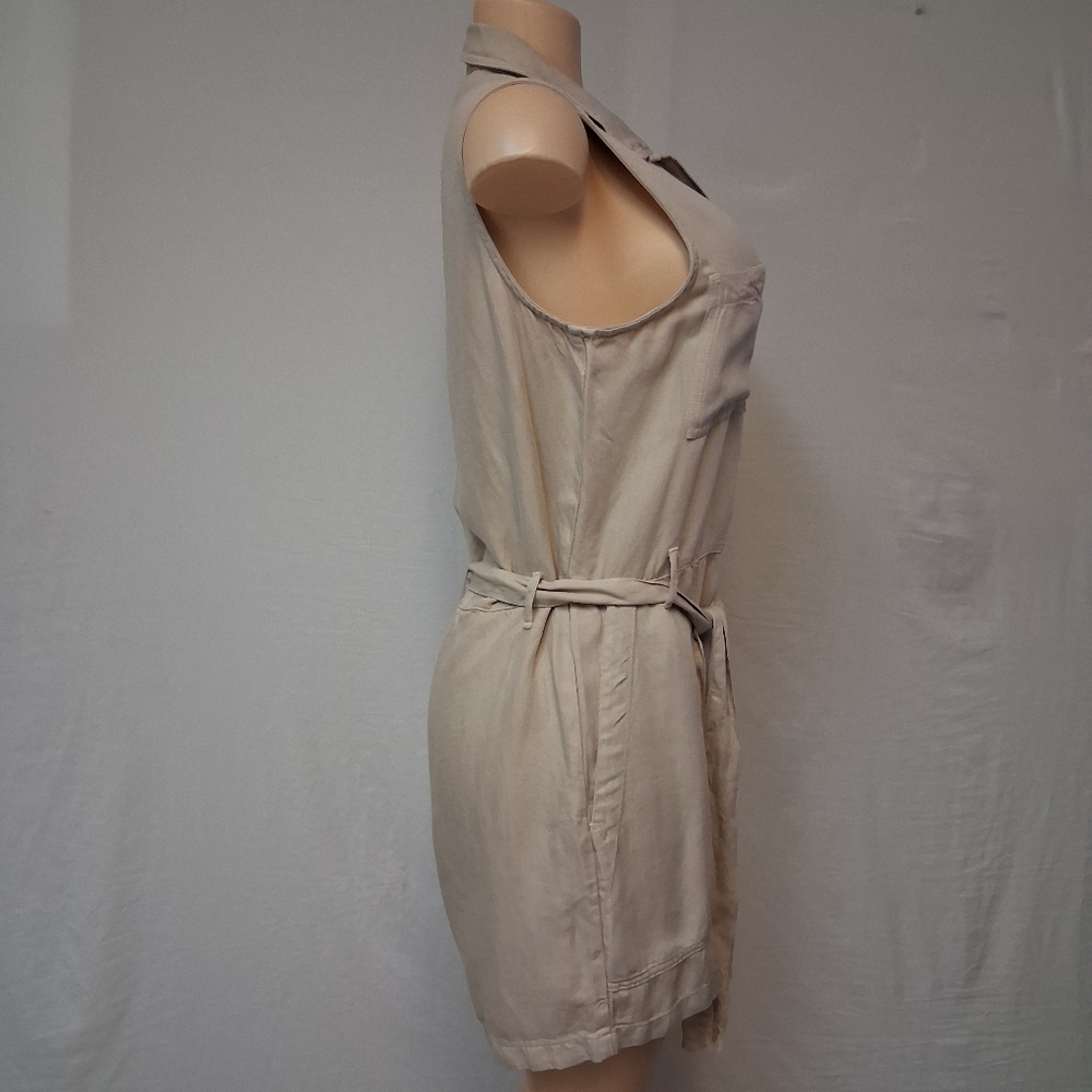Cloth & Stone Anthroplogia Light Tan Romper Size M - Picture 7 of 17